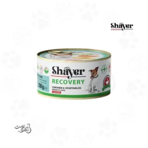 کنسرو ريکاوري سگ شاير مرغ و سبزيجات ۲۰۰ گرم