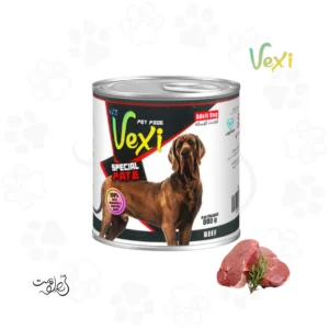 کنسرو سگ وکسی پته گوشت گوساله ۸۰۰ گرمی