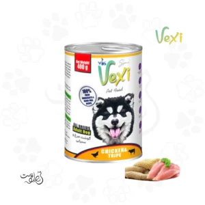 کنسرو سگ وکسی پته مرغ و سیرابی ۴۰۰ گرمی
