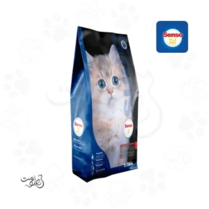 غذای خشک بچه گربه طعم گوشت و مرغ و سبزیجات سنسو ۲.۵ کیلوگرم