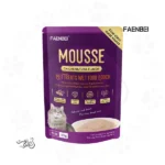 پوچ گربه موس فنبی طعم مرغ و ماهی تن ۸۵ گرم FAENBEI