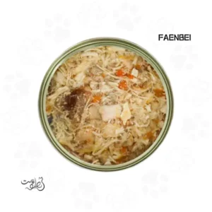 کنسرو گربه فنبی طعم مرغ و ماهی تن ۸۵ گرم FAENBEI