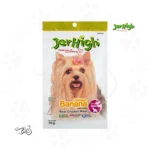 تشويقی سگ جرهای طعم مرغ و موز ۷۰ گرم JerHigh