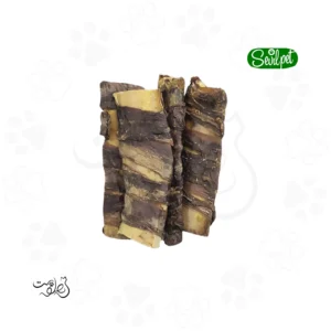 تشويقی سگ استخوان بزرگ با دورپیچ اسکالپ طبیعی سویل پت Sevilpet