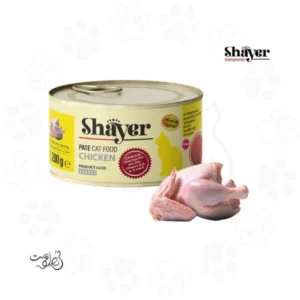 کنسرو گربه شاير پته مرغ ۲۰۰ گرم