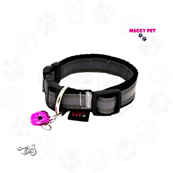 قلاده گردنی سگ شبرنگ مگی پت سایز لارژ Maggy Pet