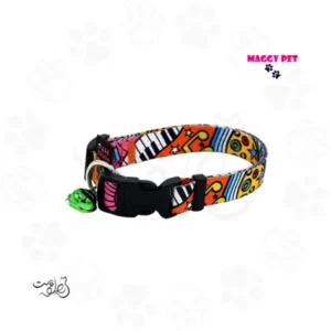 قلاده گردنی سگ چاپی مگی پت سایز لارژ Maggy Pet