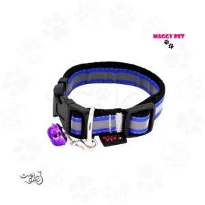 قلاده گردنی سگ شبرنگ مگی پت سایز مدیوم Maggy Pet