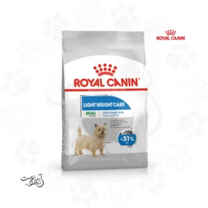 غذای خشک سگ بالغ لایت ویت رویال کنین ۳ کیلوگرم Mini Light Weight