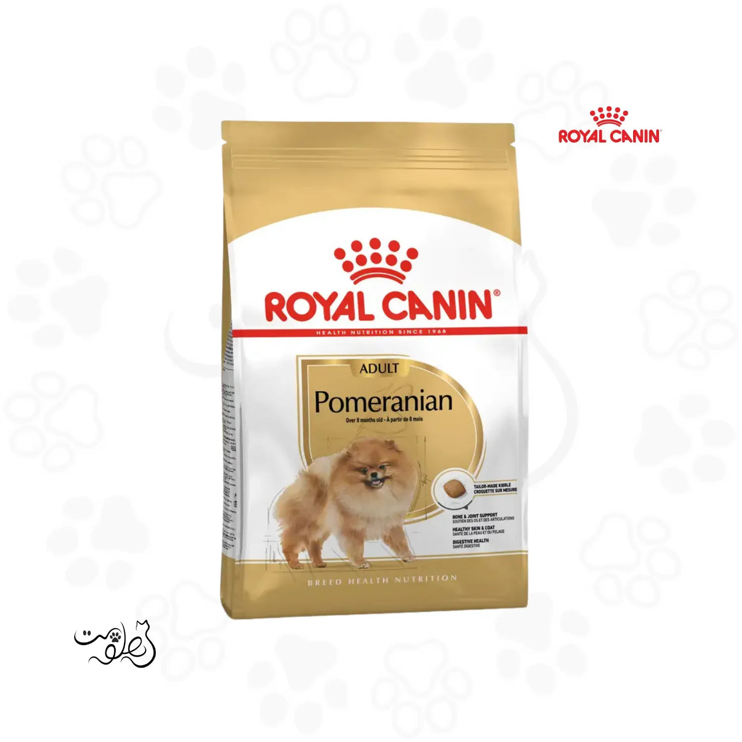 غذای خشک سگ بالغ پامرینین رویال کنین ۳ کیلوگرم Pomeranian