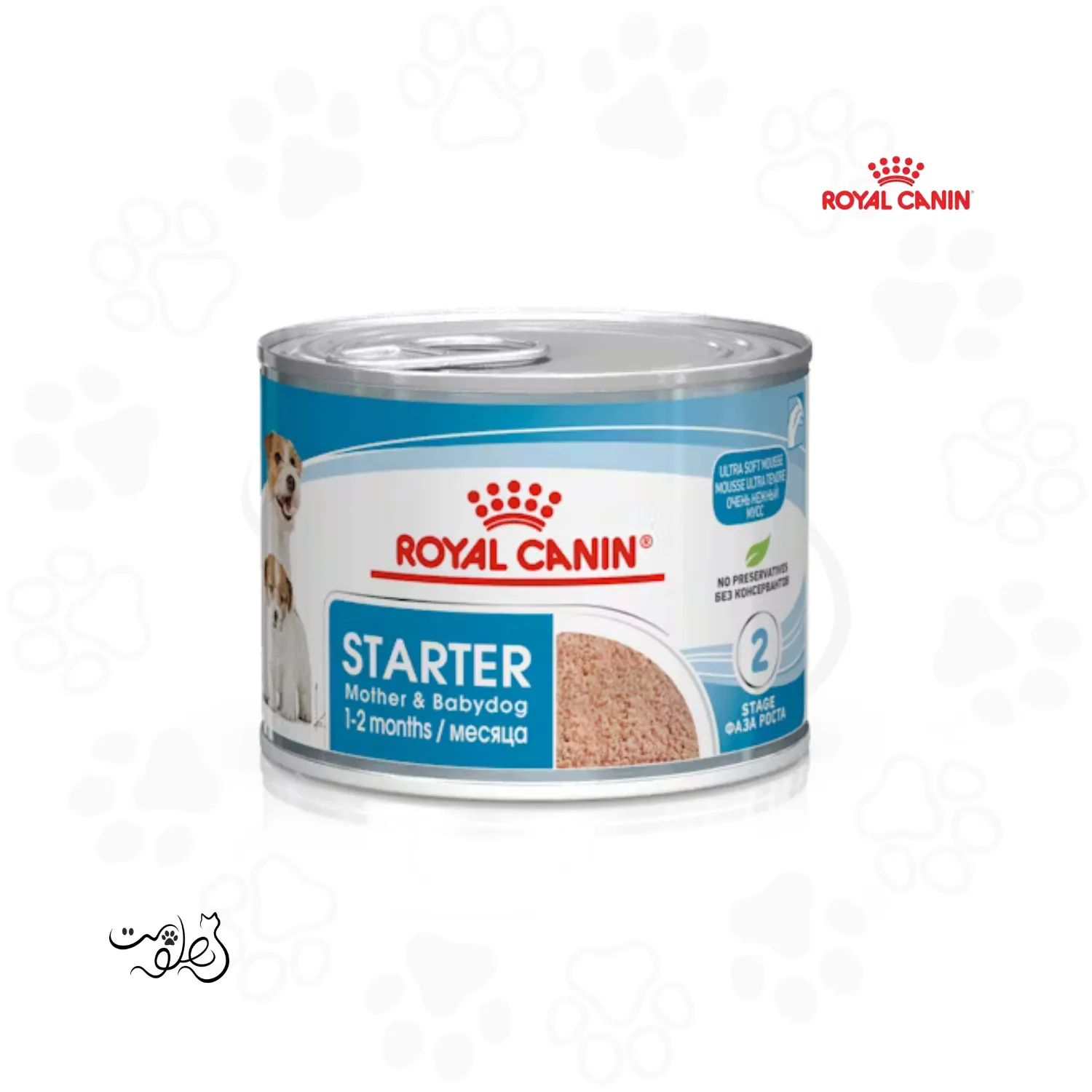 کنسرو استارتر سگ رویال کنین ۱۹۵ گرم Starter Mother and babydog