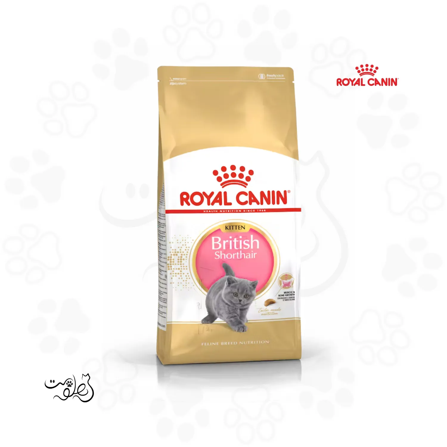 غذای خشک بچه گربه بریتیش رویال کنین ۲ کیلوگرم  British Kitten