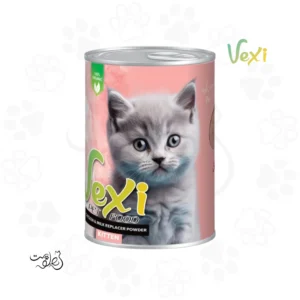 کنسرو پته ای بچه گربه وکسی طعم مرغ و شیرخشک ۴۰۰ گرمی