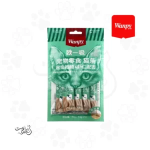 بستنی گربه ونپی با طعم ماهی تن و میگو ۱۴ گرم Wanpy (۱ عددی)