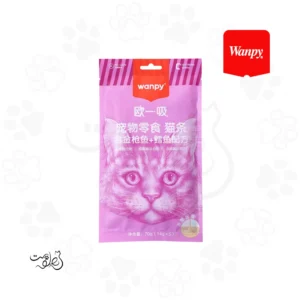 بستنی گربه ونپی با طعم ماهی تن و ماهی کاد ۱۴ گرم (۱ عددی)