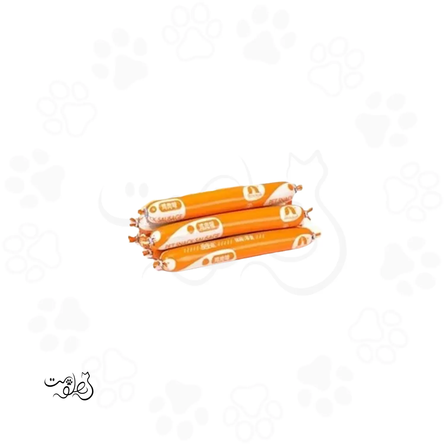 تشویقی سگ تائو سوسیس طعم مرغ ۱۵ گرم (۱ عددی)