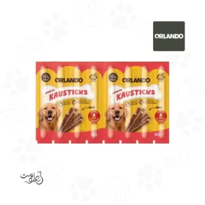 تشویقی مدادی سگ اورلاندو طعم گوشت گاو ۱۱ گرم ORLANDO (۱ عددی)