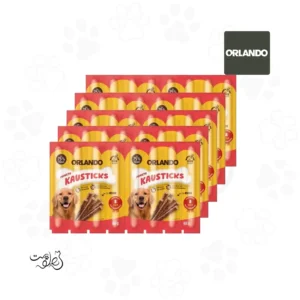 تشویقی مدادی سگ اورلاندو طعم گوشت گاو ۱۱ گرم ORLANDO (۱ عددی)